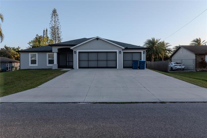 Front of the house