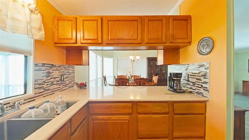 Kitchen and hallway