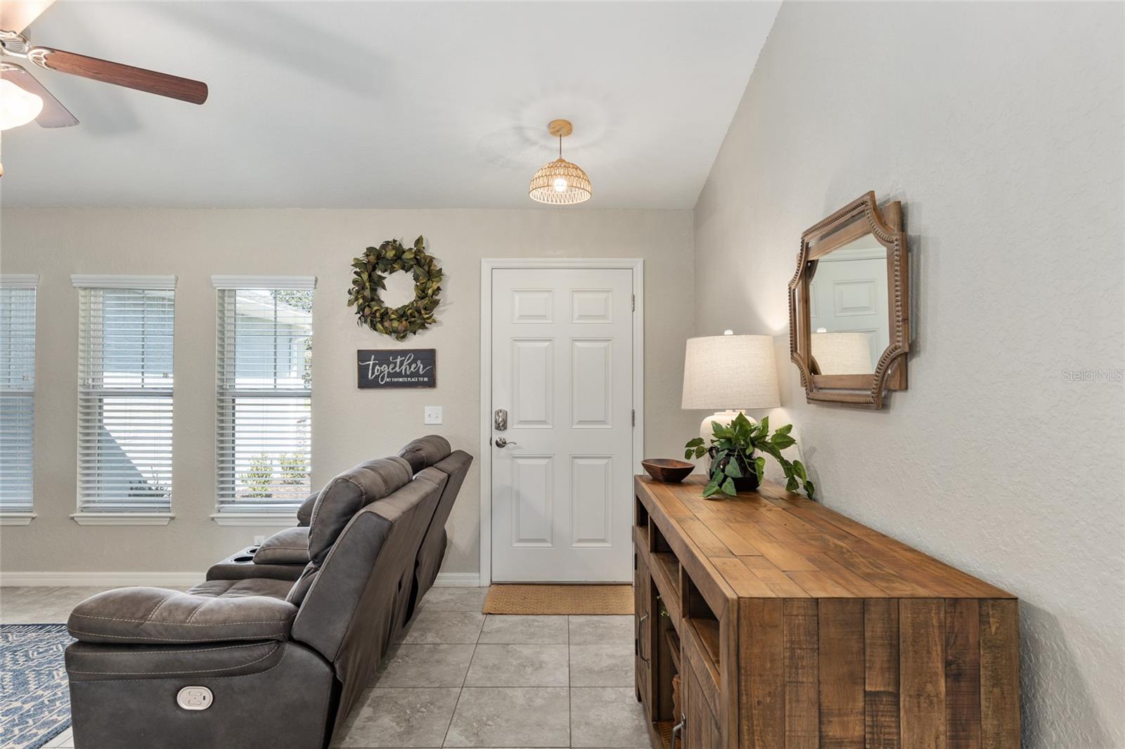 ENTRY WAY/LIVING ROOM