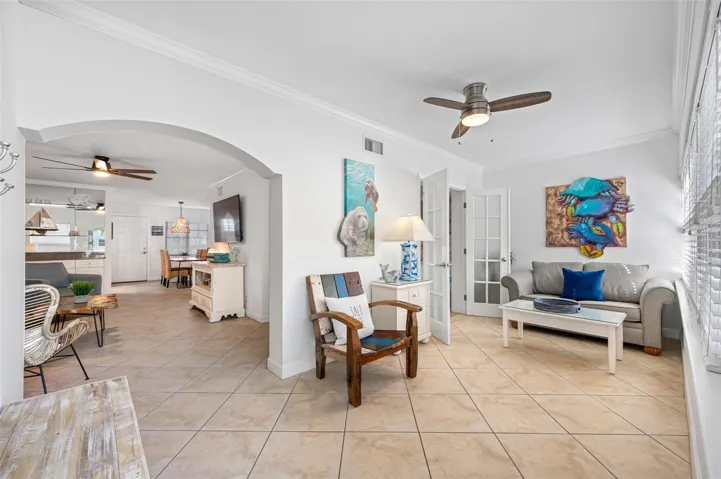 Sun Room off of Living Room