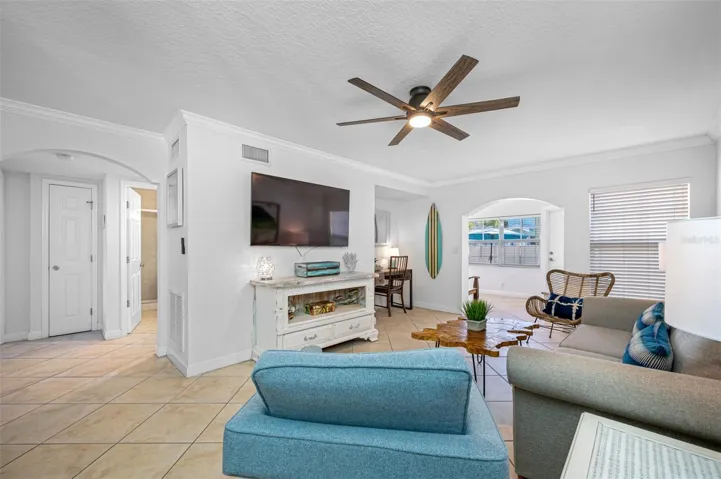 Flatscreen TV Coastal Decor