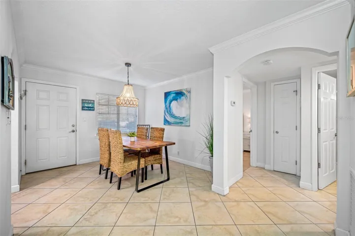 Dining Leads to Central Hallway