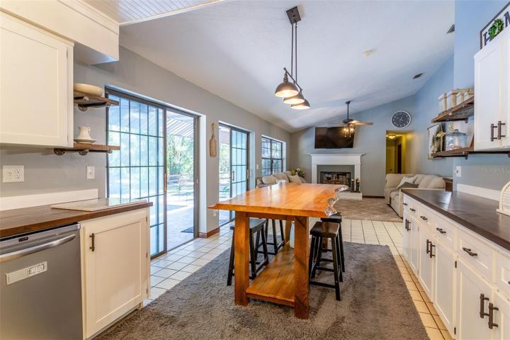 15. Open concept kitchen overlooking Family Room