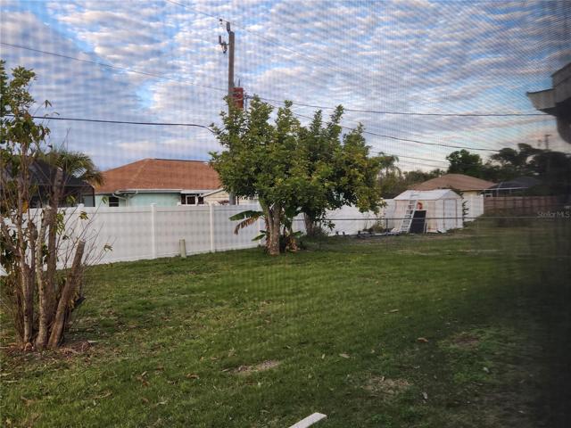 Nice fenced backyard