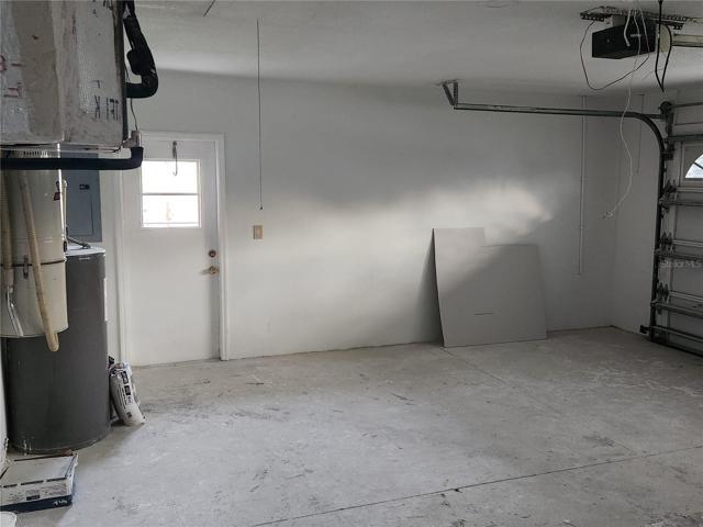 2 car garage with side entrance