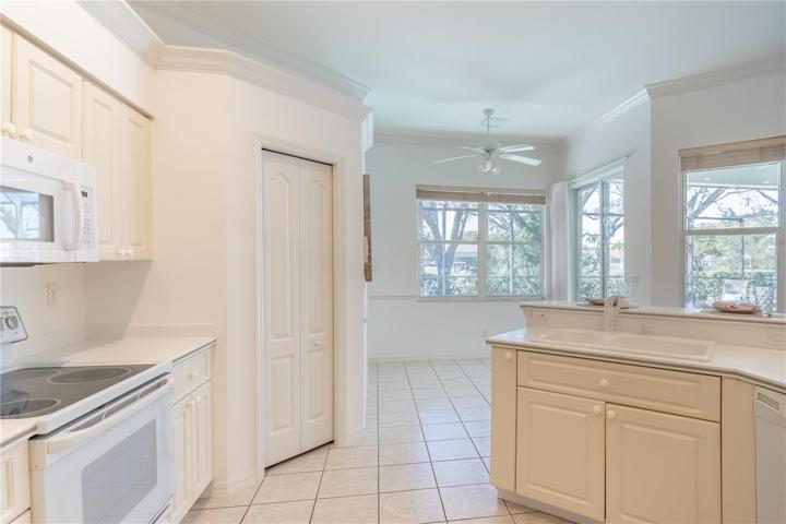 Kitchen view from hallway