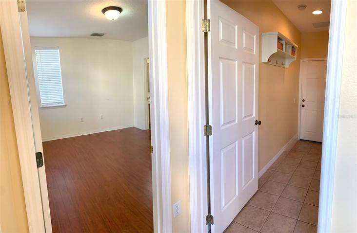 GARAGE DOOR ENTRY