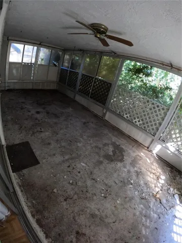 Screened Porch in back yard