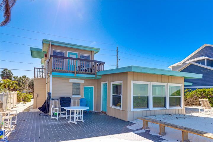 Rear outdoor entertaining area.