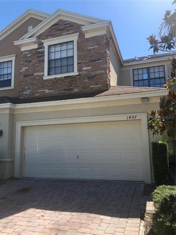 house front 2 car attached garage
