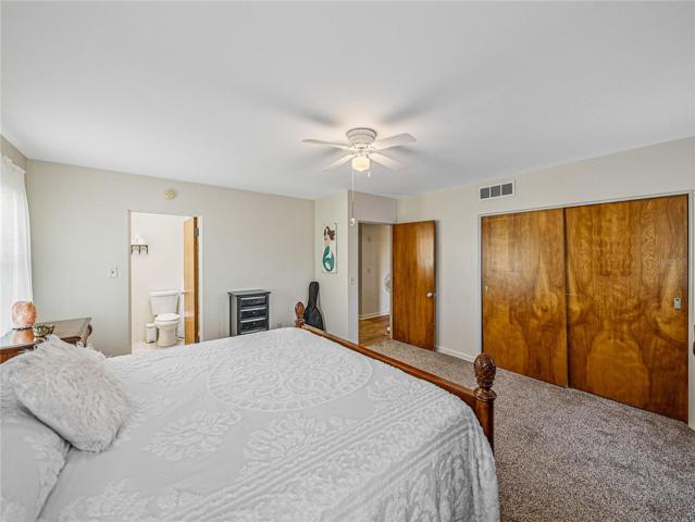 This view shows the large closet in this bedroom.