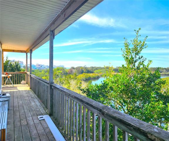 Wrap around porch provides impressive views