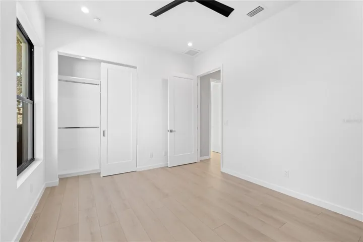 Guest bedroom #2 with closet system