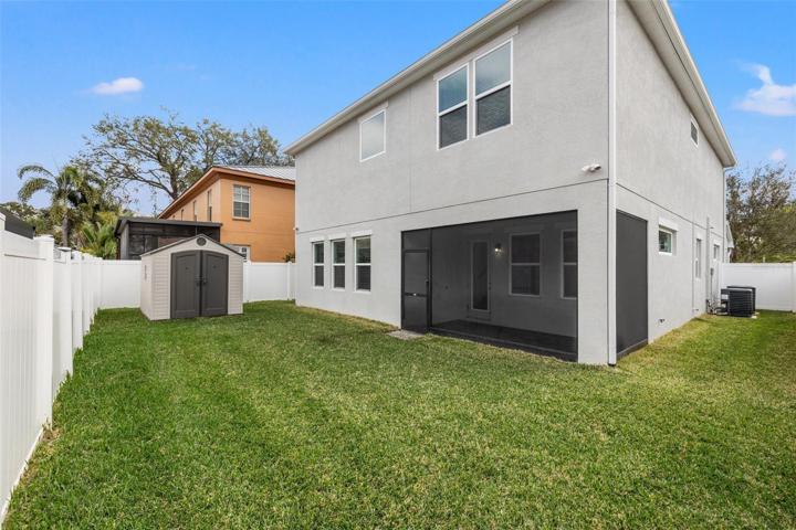 Fenced-in Backyard with Outdoor Multi-purpose