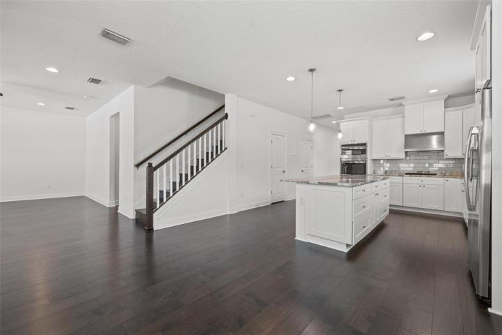 Open Floor Plan Kitchen