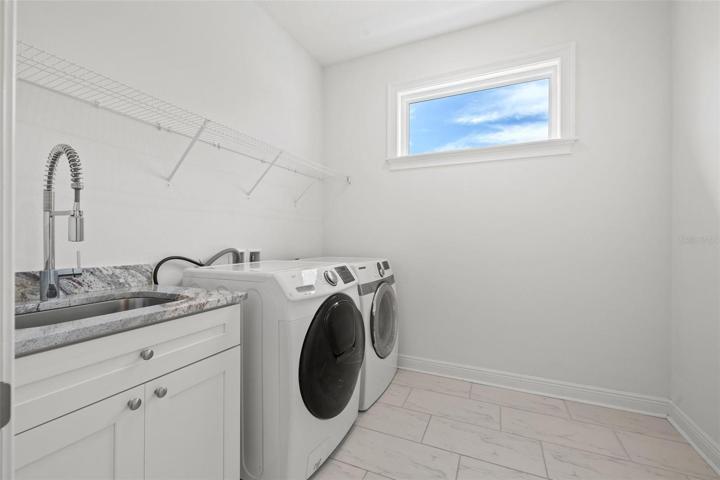 Laundry Room with Utility Sink (2nd Floor)