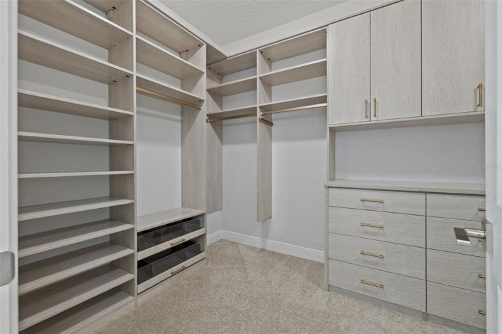 En-Suite Primary Custom Closet (2nd Floor)