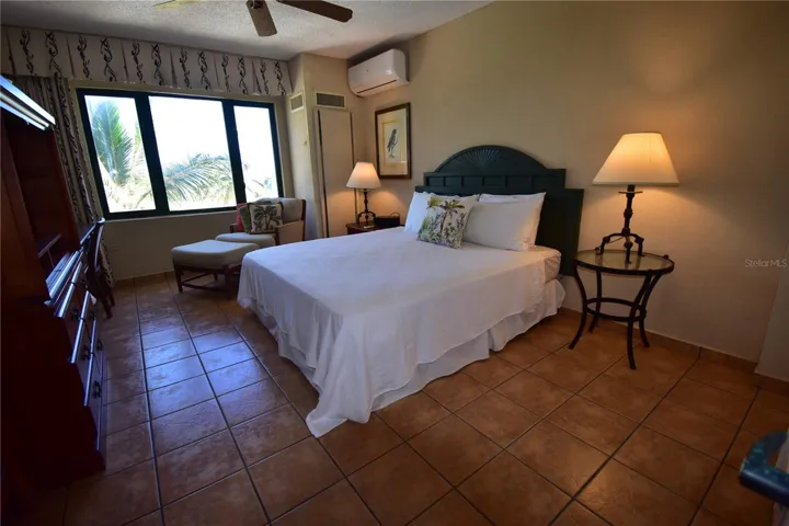 King Bedroom with beach view