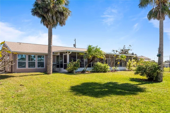 Your spacious backyard has plenty of room for a pool.