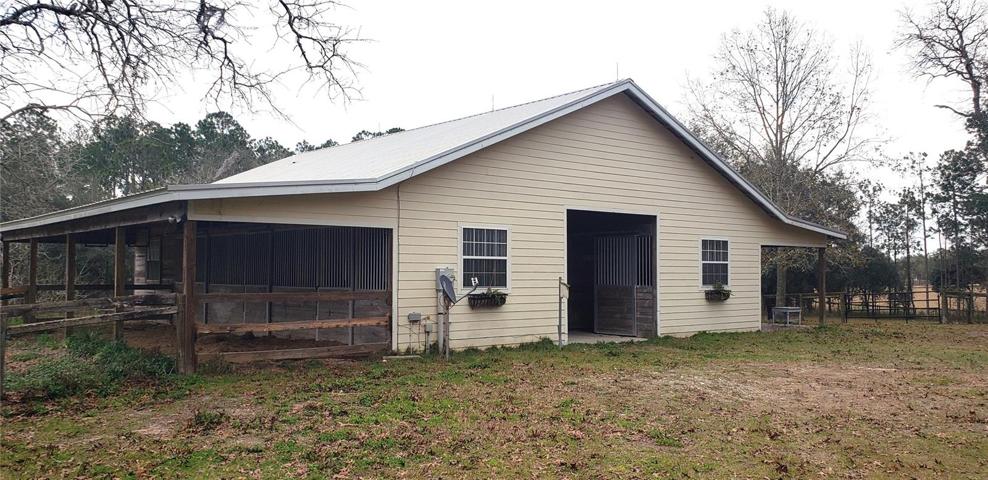 North Side of Barn