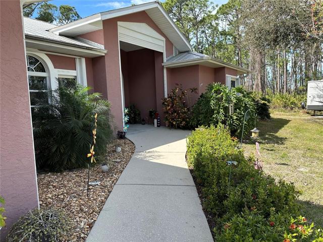 Front walk from driveway
