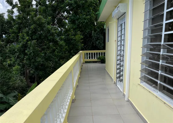 Rear Balcony