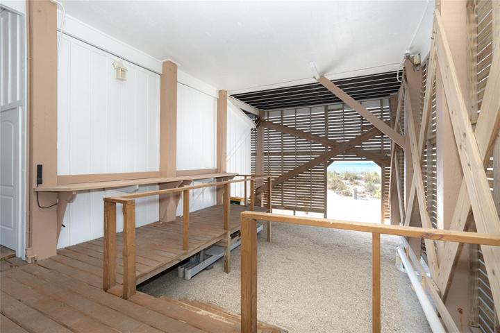 Storage Area Under Home.