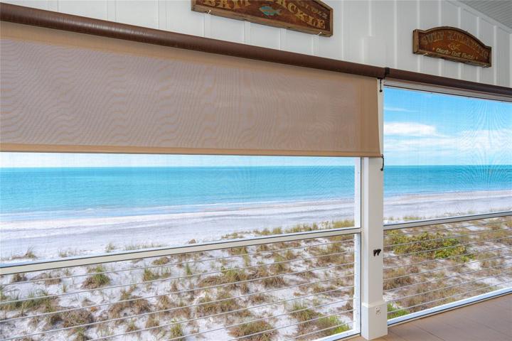 Beach View from Deck.