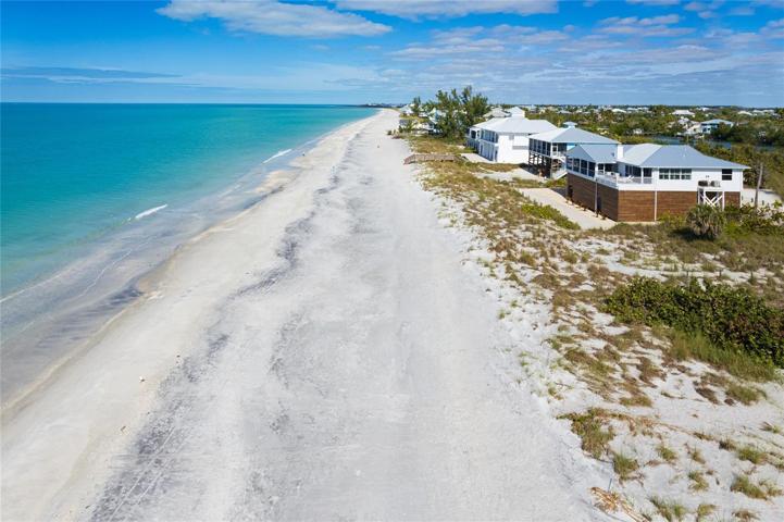 Aerial View of Beach.