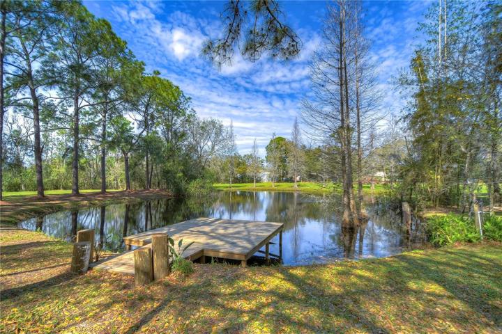 Enjoy outdoor living with beautiful pond views!