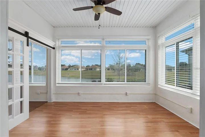 Virtual barn doors for 2nd bedroom suite