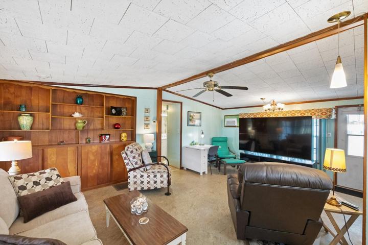 Built in shelves in Living room