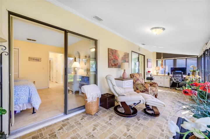 LARGE ENCLOSED PORCH