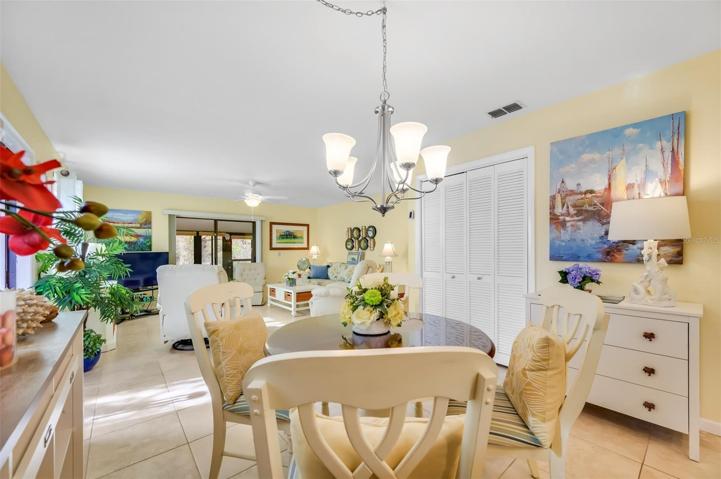KITCHEN OVERLOOKING  DINING ROOM/FAMILY ROOM