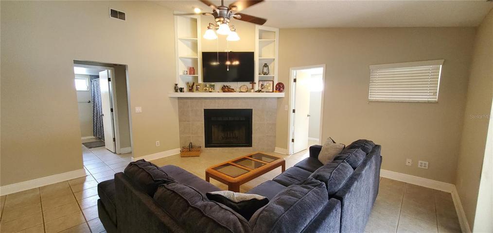 Wood Burning Fire Place