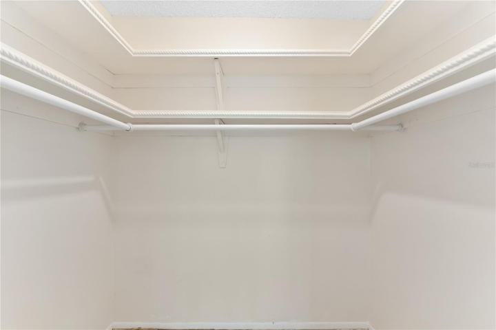 Master bedroom closet