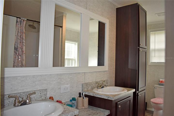 Master Bath with double Vanities