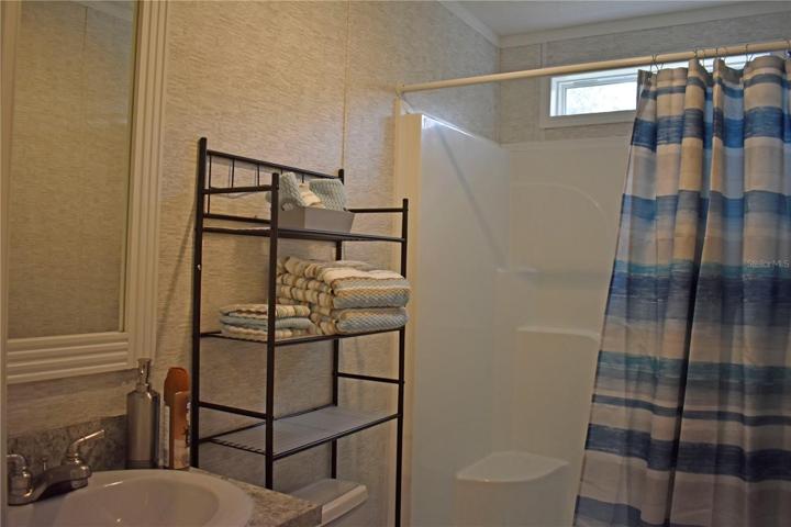 2nd Bathrm with Shower no tub