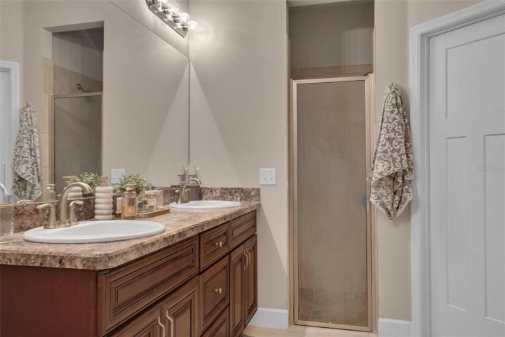 Dual Vanity in Owner's Bathroom
