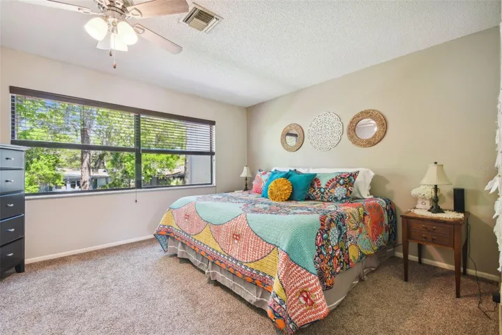 Master Bedroom with Pond View