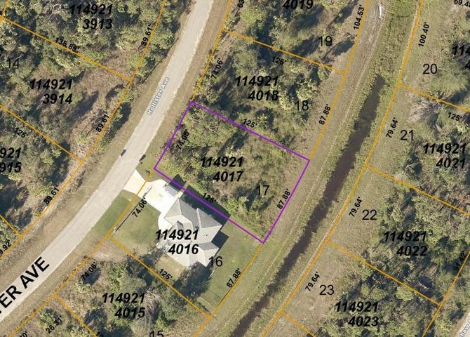 County map of lot