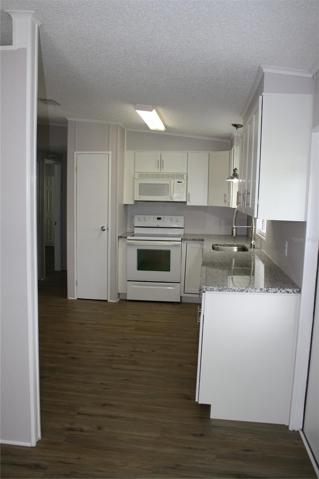remodeled kitchen with