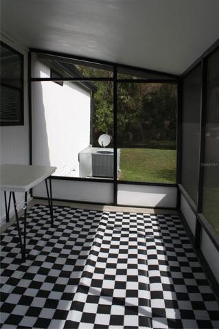 screened side porch