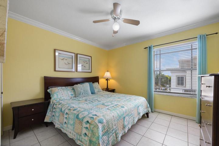 Primary Bedroom with King size bed
