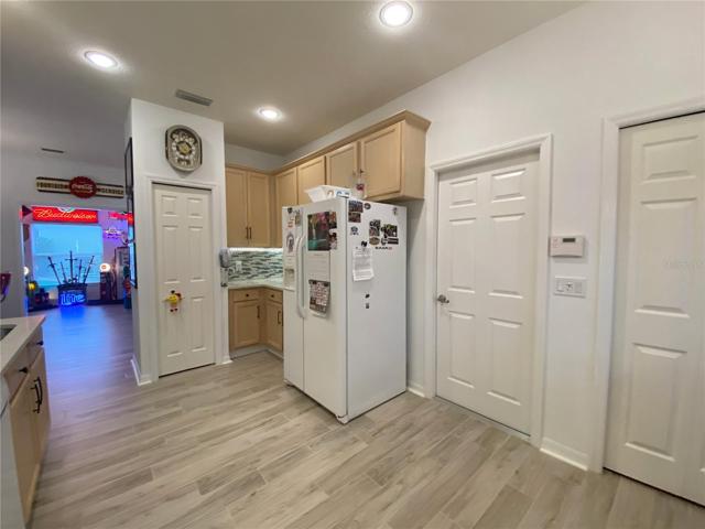 Entrance to kitchen from Garage