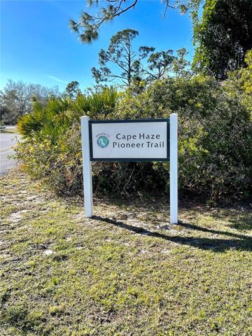 Cape Haze Pioneer Trail Entrance