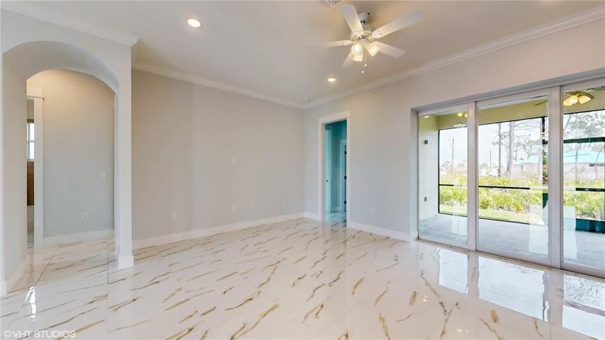 Family Room with Lanai Access