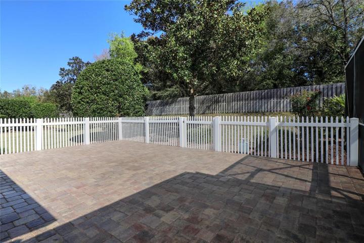 Fenced Patio.  Great For Entertaining.