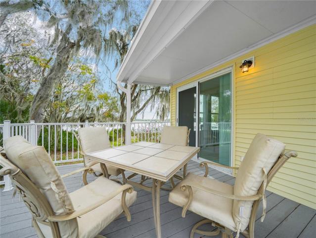 Relax on the deck and enjoy the view!
