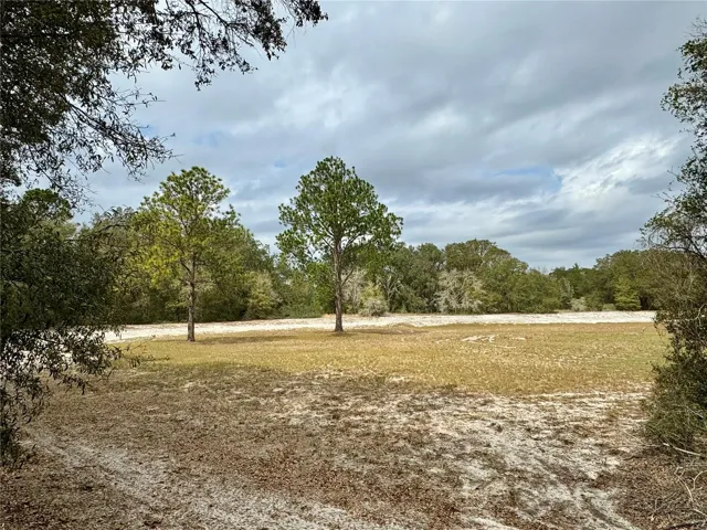 View of retention pond looking to the right